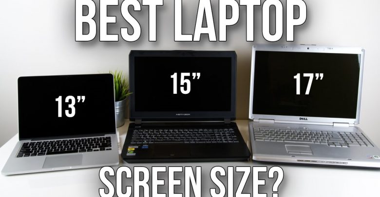 Laptop Screen Size Comparison Chart - Ultimate Guide 2019